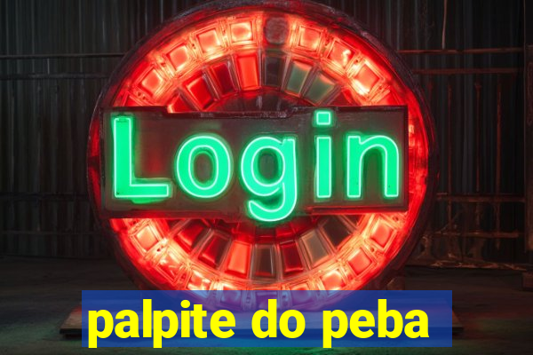 palpite do peba